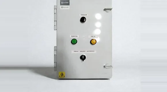 Tablero eléctrico automático para electrobomba de agua
