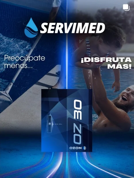 Generador de ozono SERVIMED OZ 30 para piscinas