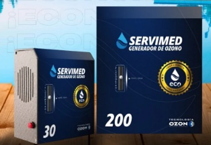 Generadores de ozono SERVIMED, modelos 30 y 200