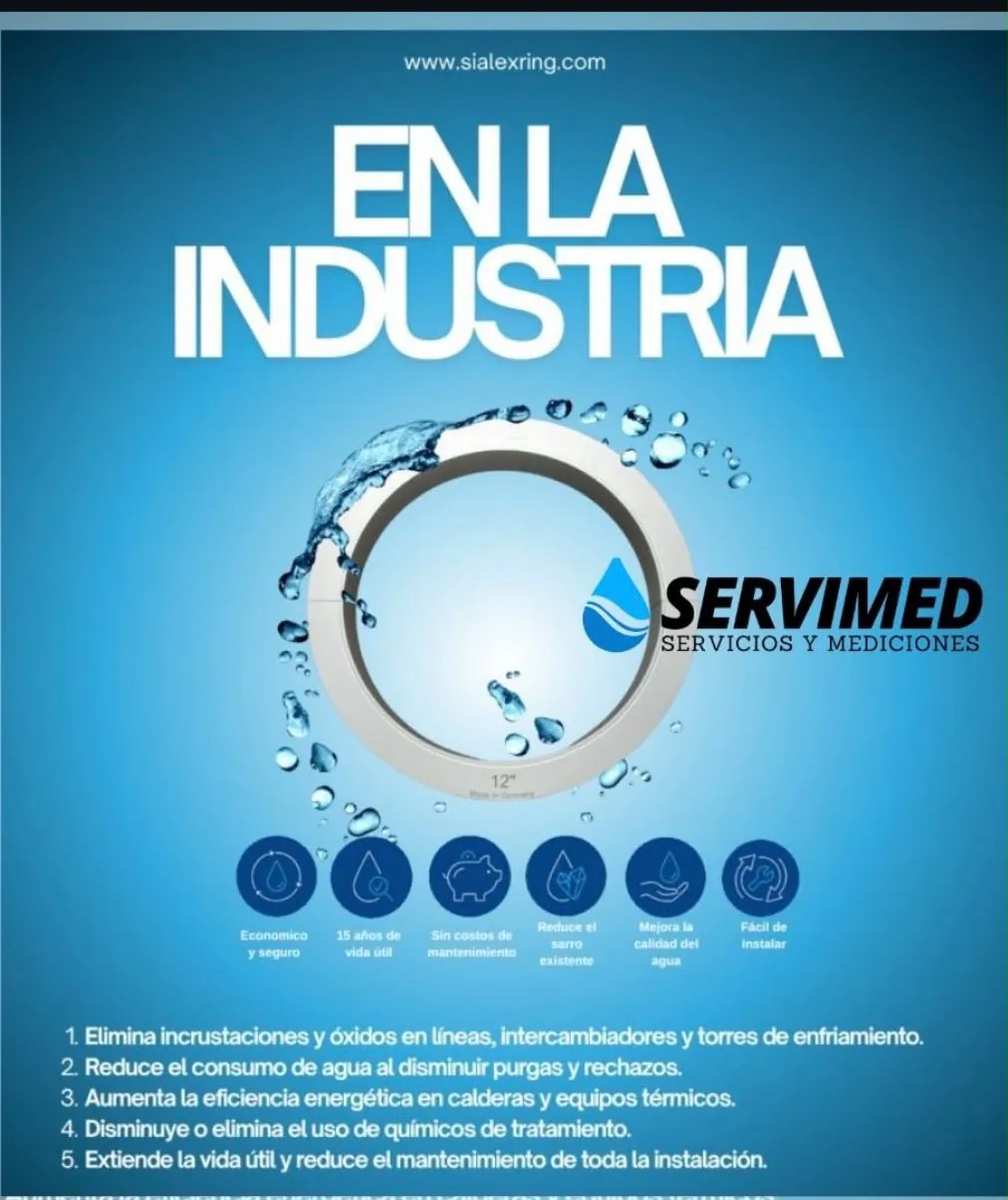 Pieza de Sialex® y SERVIMED sobre el uso de Sialex®Ring en la industria